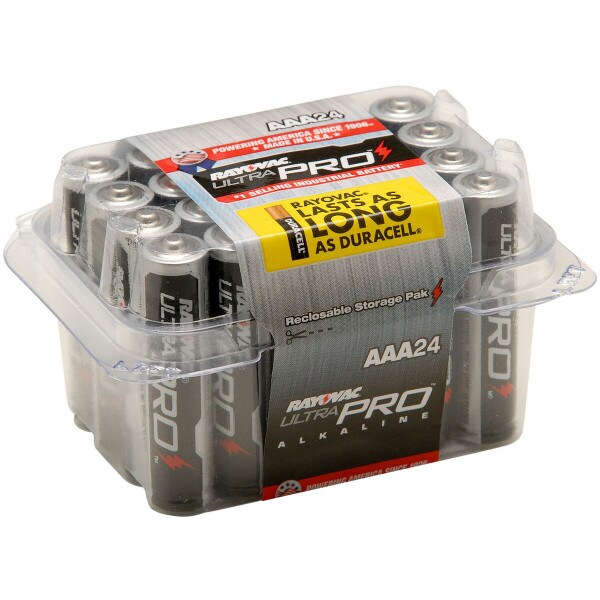 Main product image for Rayovac AAA Alkaline Battery 24-Pack 140-102
